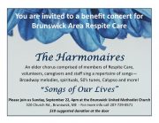 "The Harmonaires" Benefit Concert for Brunswick Area Respite Care
