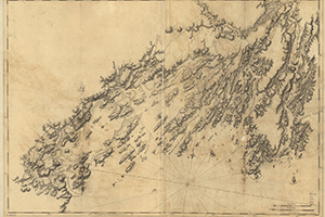 George Sproule's Mapping of the Mid-Coast, 1770