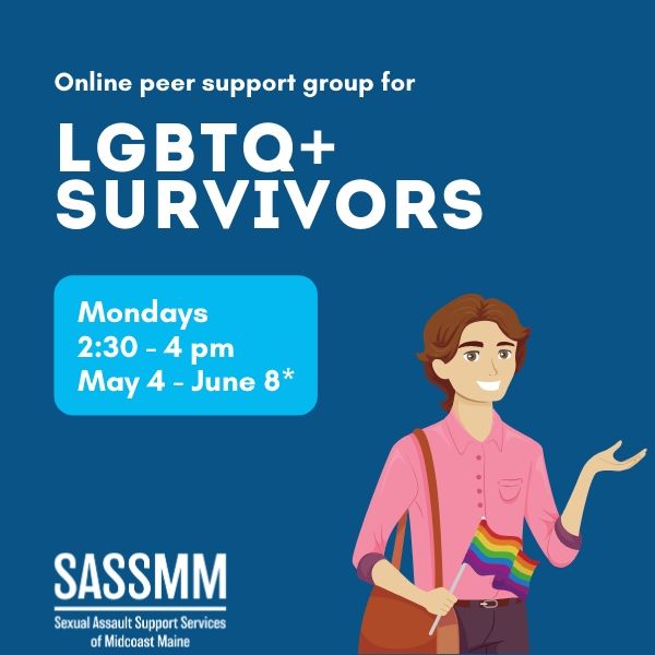 Online Support Group for LGBTQ+ Survivors