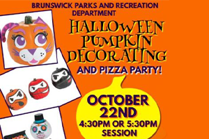 Halloween Pumpkin Decorating and Pizza Party