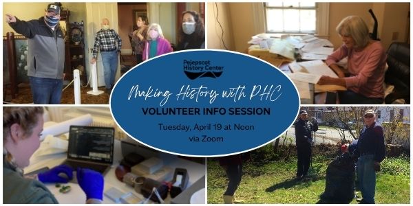 Making History with PHC: Volunteer Info Session