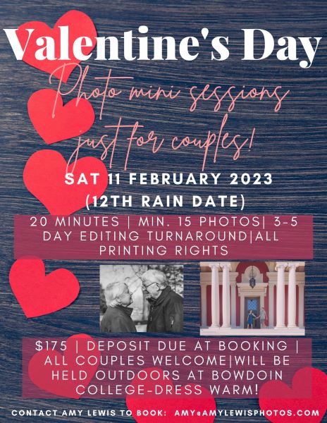 Valentine's Day Mini Sessions for Couples!