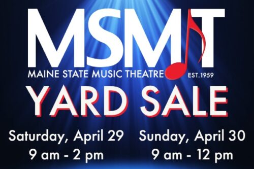 Maine State Music Theatre Yard Sale graphic
