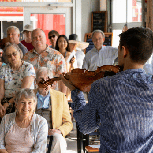 Bowdoin International Music Festival at Topsham Library