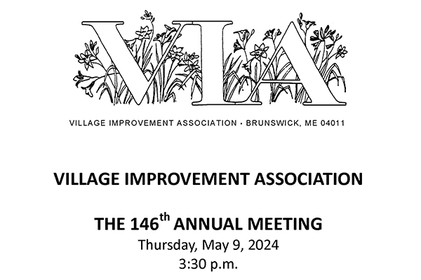 Village Improvement Association Annual Meeting