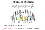 frank & friends opening night