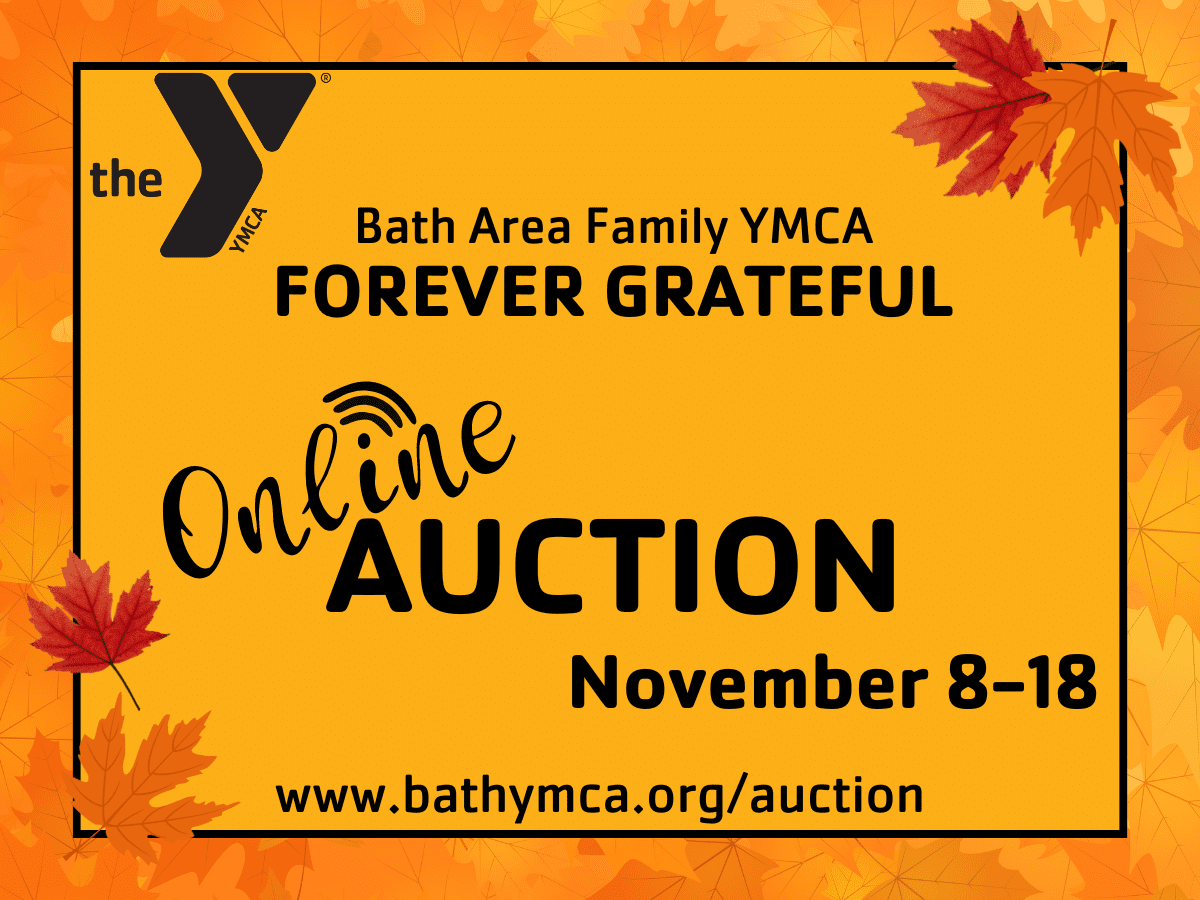 The Y’s Forever Grateful Auction November 8-18th