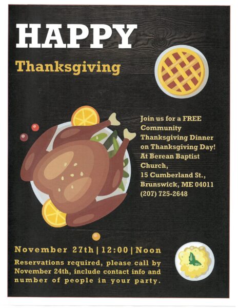 2025 Thanksgiving Poster