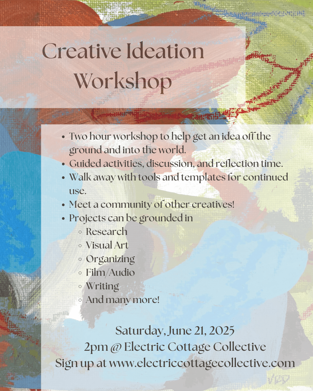 Creative Ideation Workshop