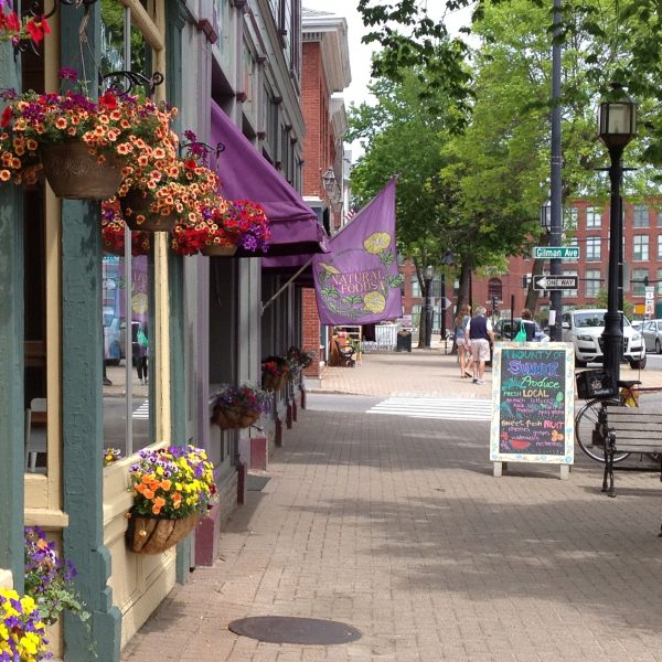 Downtown Brunswick Maine