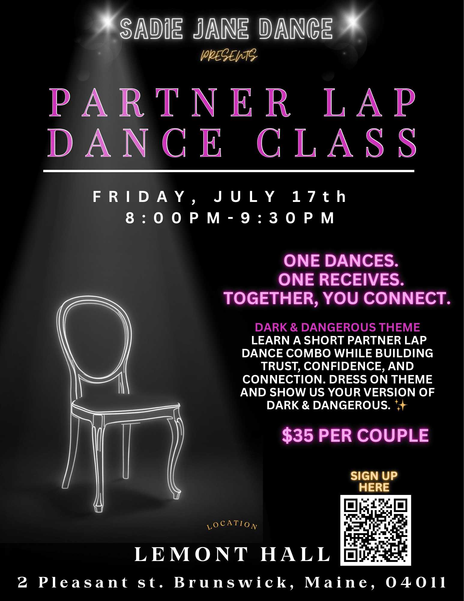 LAP DANCE CLASS 7 19 26