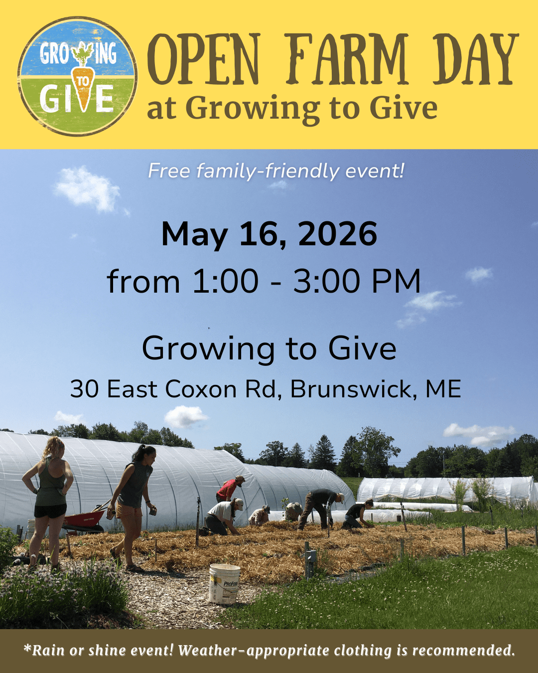 Open Farm Day socials post