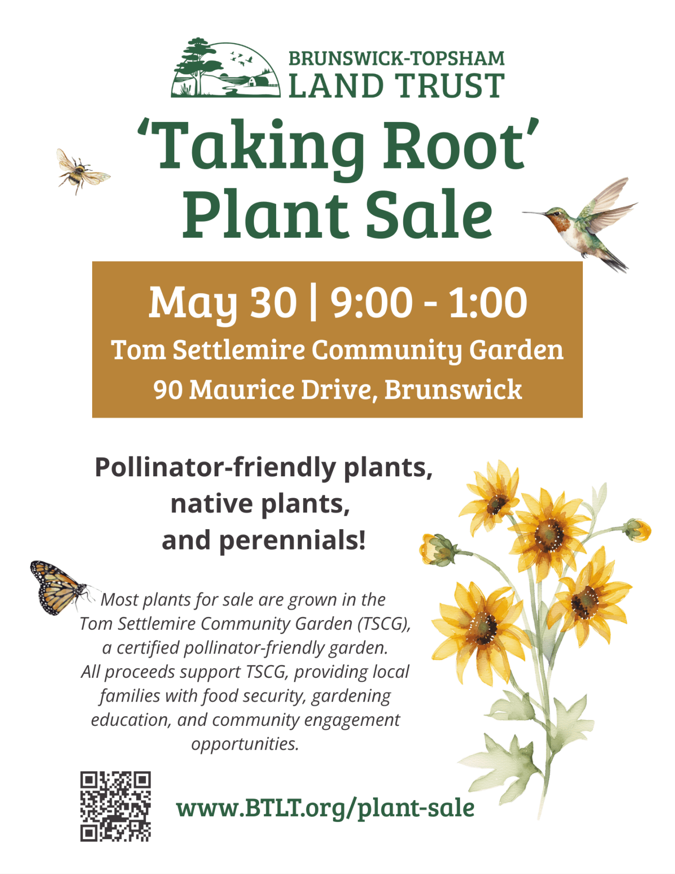 Plant Sale Flier