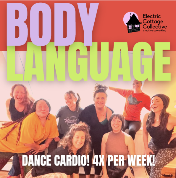 Group of people at a dance class