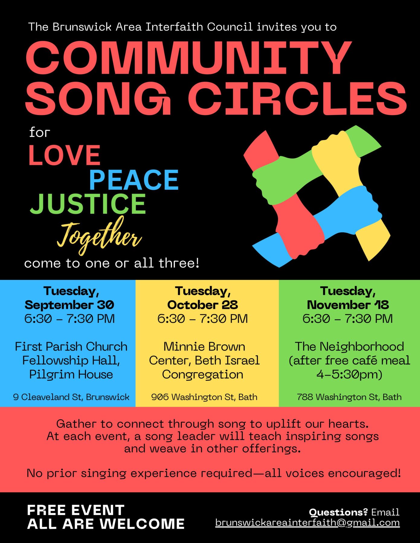 Song Circles Fall 2025