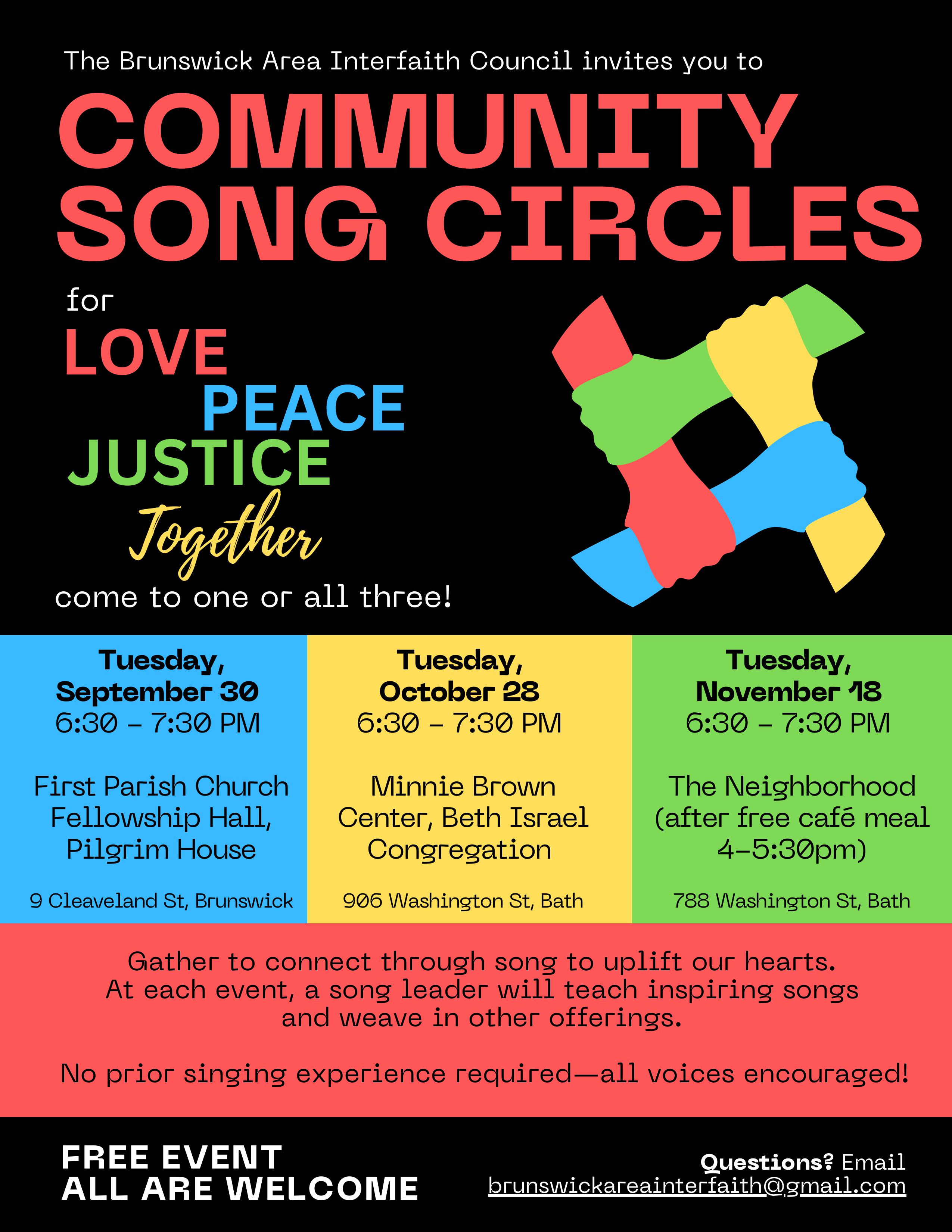 Song Circles Fall 2025