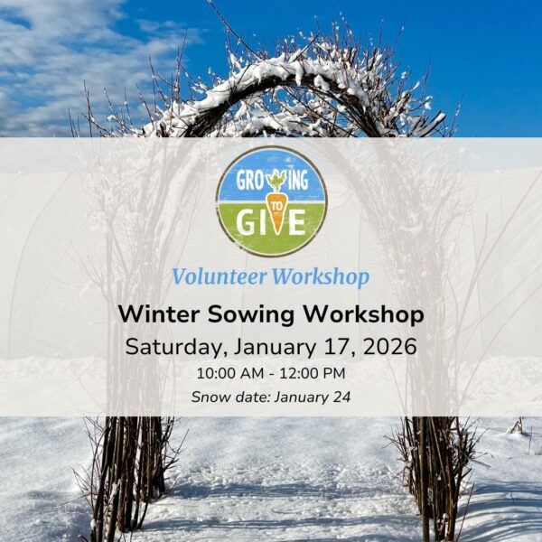 Winter Sowing Workshop