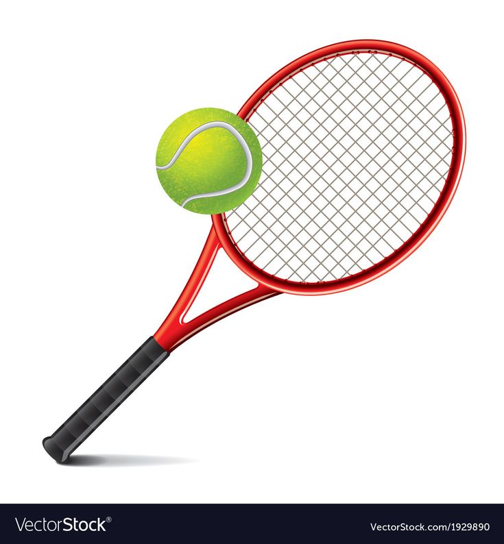red ball tennis